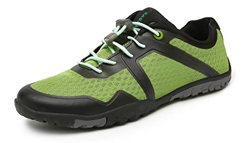 SAGUARO Zapatos Descalzo Hombre Mujer Calzado de Trail Running Antideslizante Zapatillas Deportes Ligero para Correr Fitness Gimnasio Asfalto Senderismo Caminar, 069 Verde, 41 EU