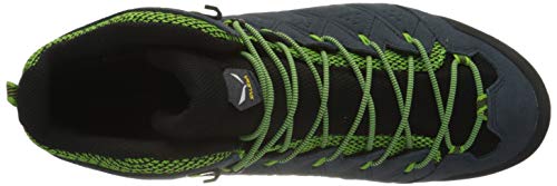 Salewa MS Alp Mate Mid Waterproof, Botas de Senderismo Hombre, Azul (Ombre Blue/Pale Frog), 43 EU