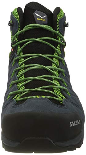 Salewa MS Alp Mate Mid Waterproof, Botas de Senderismo Hombre, Azul (Ombre Blue/Pale Frog), 43 EU