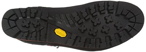 Salewa MS Crow Gore-TEX, Botas de Senderismo Hombre, Negro (Black/Papavero), 44.5 EU