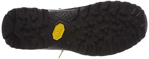 Salewa MS Hike Trainer Mid Gore-TEX, Botas de Senderismo Hombre, Negro (Black Out/Green), 44 EU