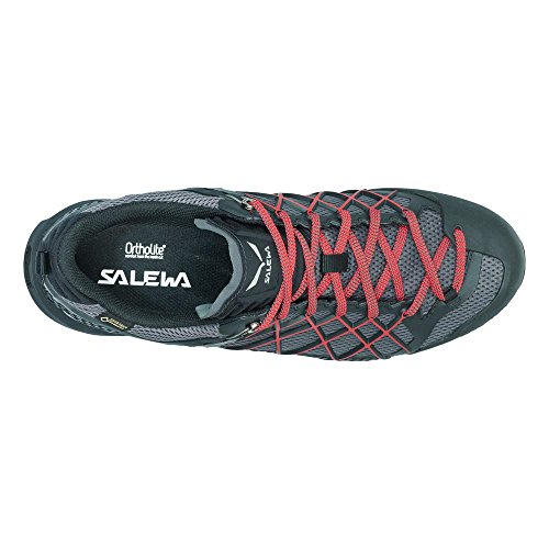 Salewa MS Wildfire Gore-TEX, Zapatos de Senderismo Hombre, Negro (Black Out/Bergot), 42.5 EU