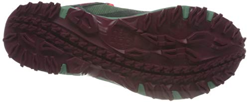 Salewa WS Ultra Train 3, Zapatillas para carrera de senderos Mujer, Verde (Duck Green/Rhododendon), 36 EU