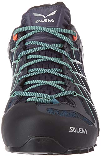 Salewa WS Wildfire Gore-TEX, Zapatos de Senderismo Mujer, Azul (Ombre Blue/Atlantic Deep), 39 EU