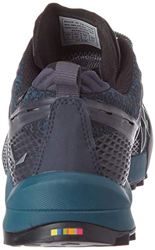 Salewa WS Wildfire Gore-TEX, Zapatos de Senderismo Mujer, Azul (Ombre Blue/Atlantic Deep), 39 EU