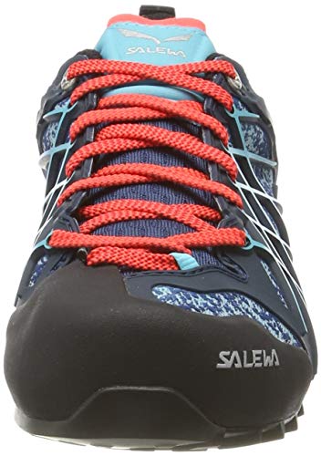Salewa WS Wildfire Gore-TEX, Zapatos de Senderismo Mujer, Azul (Poseidon/Capri), 38 EU