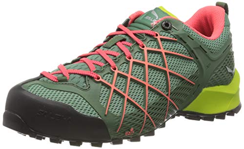 Salewa WS Wildfire, Zapatos de Senderismo Mujer, Azul (Myrtle/Tender Shot), 41 EU