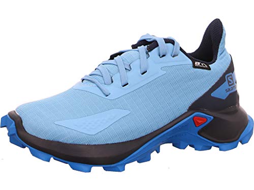 Salomon ALPHACROSS Blast CSWP J, Zapatillas de Trail Running, Azul (Ethereal Blue/Navy Blazer/Indigo Bunting), 37 EU