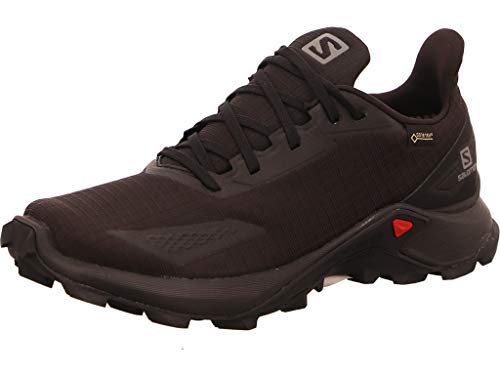 Salomon Alphacross Blast GTX, Zapatillas De Trail Running Impermeables Mujer, Negro (Black/Black/Black), 36 2/3 EU