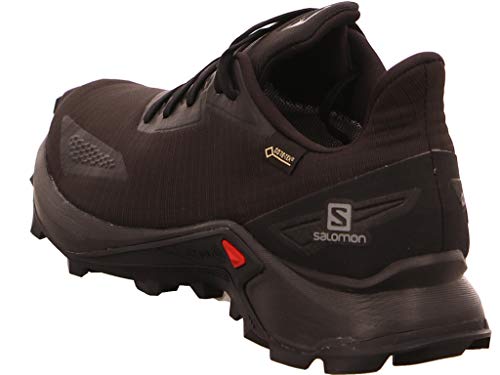 Salomon Alphacross Blast GTX, Zapatillas De Trail Running Impermeables Mujer, Negro (Black/Black/Black), 44 EU