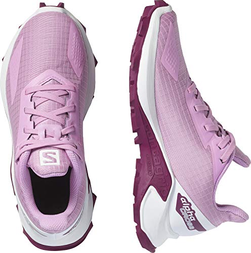 Salomon ALPHACROSS Blast J, Zapatillas De Trail Running Y Outdoor Actividades, Morado (Orchid/White/Plum Caspia), 37 EU