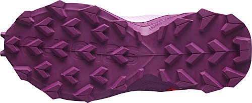 Salomon ALPHACROSS Blast J, Zapatillas De Trail Running Y Outdoor Actividades, Morado (Orchid/White/Plum Caspia), 37 EU