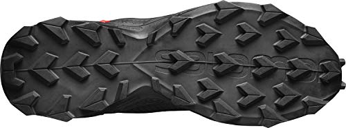 Salomon Alphacross Blast, Zapatillas De Trail Running Cómodas Y Fuerte Agarre Hombre, Color: Negro (Black/Black/Black), 41 1/3 EU