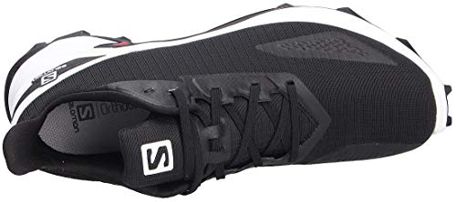 Salomon Alphacross Blast, Zapatillas De Trail Running Cómodas Y Fuerte Agarre Hombre, Color: Negro (Black/White/Black), 46 EU