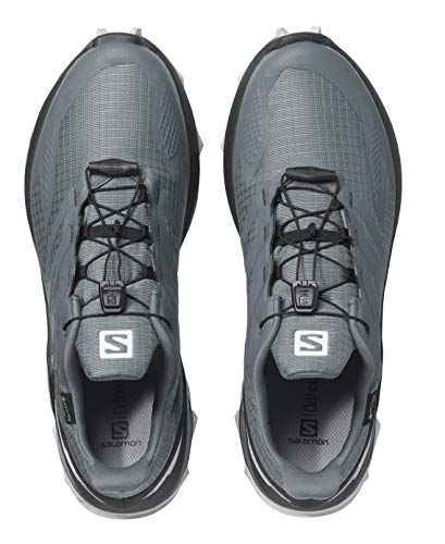 SALOMON Calzado Bajo Supercross Blast GTX, Zapatillas de Trail Running Hombre, StoWea, 42 EU