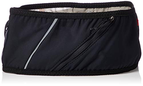 Salomon PULSE BELT Riñonera de hidratación, Práctica y cómoda, Incluye botella, Negro, S