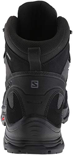 Salomon Quest Prime GTX, Zapatillas de Senderismo Hombre, Gris (Phantom/Black/Quiet Shade), 48 EU