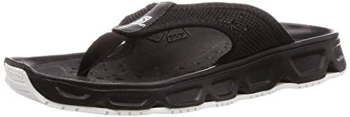 Salomon RX Break 4.0, Calzado de recuperación Hombre, Negro (Black/Black/White), 46 EU