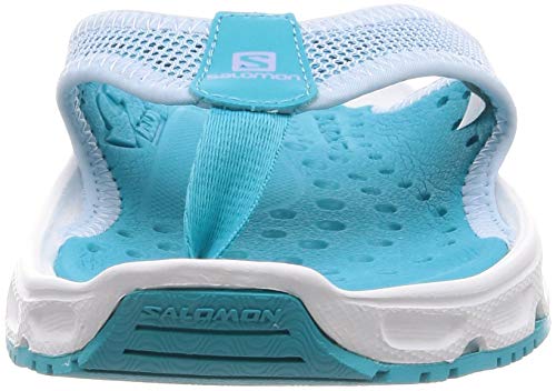 Salomon RX Break 4.0 W, Calzado de recuperación Mujer, Azul/Blanco (Cashmere Blue/White/Bluebird), 38 2/3 EU