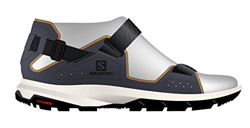 SALOMON Shoes Tech Sandal, Sandalias Unisex Adulto, Multicolor (India Ink/Black/Taos Taupe), 40 EU