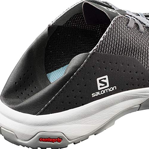 Salomon Tech Lite, Zapatillas de Senderismo acuáticas Hombre, Gris (Quiet Shade/Black/Alloy), 41 1/3 EU