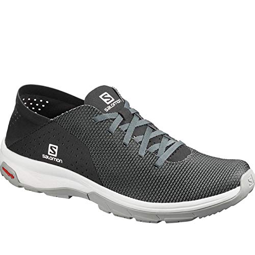 Salomon Tech Lite, Zapatillas de Senderismo acuáticas Hombre, Gris (Quiet Shade/Black/Alloy), 41 1/3 EU