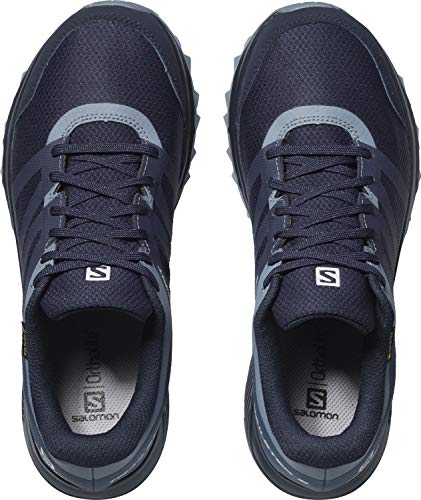 Salomon TRAILSTER 2 GTX W, Zapatillas de Running para Asfalto Mujer, Azul (Navy Blazer/Sargasso Sea/Flint Ston), 45 1/3 EU