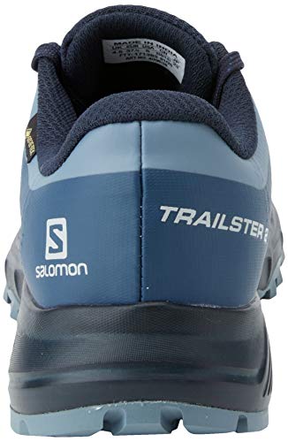 Salomon TRAILSTER 2 GTX W, Zapatillas de Running para Asfalto Mujer, Azul (Navy Blazer/Sargasso Sea/Flint Ston), 45 1/3 EU