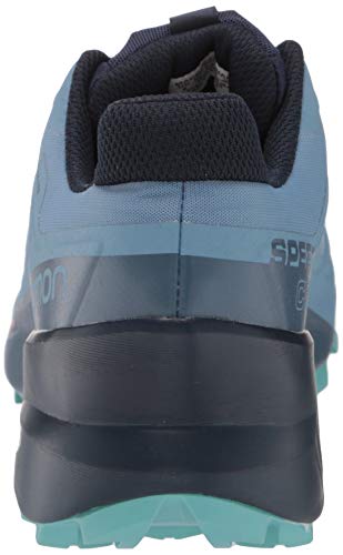 Salomon Women's Speedcross 5 GTX W Trail Running Shoes, Copen Blue/Navy Blazer/Meadowbrook, 7