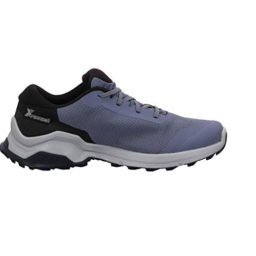 Salomon X Reveal GTX, Zapatillas de Senderismo Hombre, Morado (Flint Stone/Black/India Ink), 40 EU
