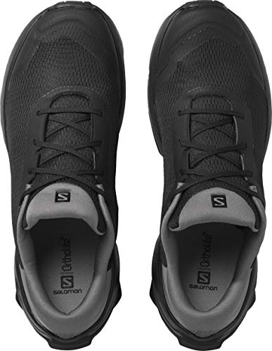 Salomon X Reveal, Zapatillas de Senderismo Hombre, Negro (Black/Black/Quiet Shade), 45 1/3 EU