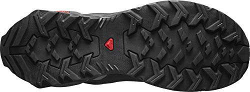 Salomon X Reveal, Zapatillas de Senderismo Hombre, Negro (Black/Black/Quiet Shade), 45 1/3 EU