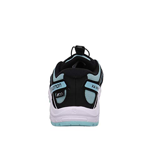 Salomon XA Pro 3D CSWP J, Zapatillas Impermeables De Trail Running Y Outdoor Actividades, Azul Claro/Negro (Pastel Turquoise/Black/Tanager Turquoise), 39 EU