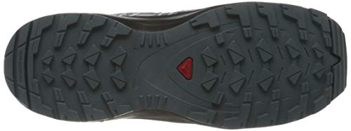 Salomon XA Pro 3D Mid CSWP J, Zapatillas de Senderismo Unisex Niños, Negro/Naranja (Black/Stormy Weather/Cherry Tomato), 35 EU