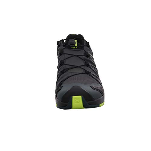 Salomon XA Pro 3D V8 GTX, Zapatillas De Trail Running Y Sanderismo Impermeables Versión Màs Ligera Hombre, Color: Gris (Urban Chic/Black/Lime Punch), 44 2/3 EU