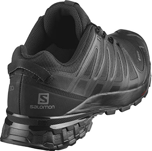 Salomon XA Pro 3D V8 W, Zapatillas De Trail Running Y Sanderismo Impermeables Versión Màs Ligera Mujer, Negro (Black/Black/Phantom), 42 EU