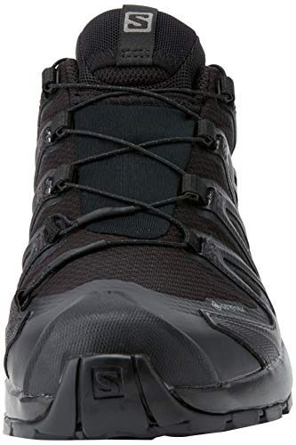 Salomon XA Pro 3D V8 W, Zapatillas De Trail Running Y Sanderismo Impermeables Versión Màs Ligera Mujer, Negro (Black/Black/Phantom), 43 1/3 EU