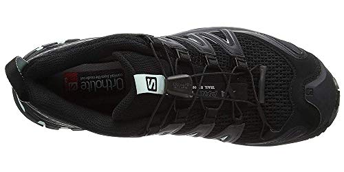 Salomon XA Pro 3D W Zapatillas de trail running Mujer, Negro (Black/Magnet/Fair Aqua), 38 2/3 EU (5.5 UK)