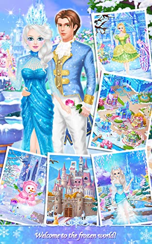 Salón de Princesa: Fiesta de Nieve