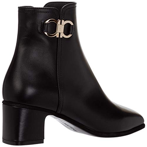Salvatore Ferragamo Mujer Cassaro Botines de tacón Nero 40 EU