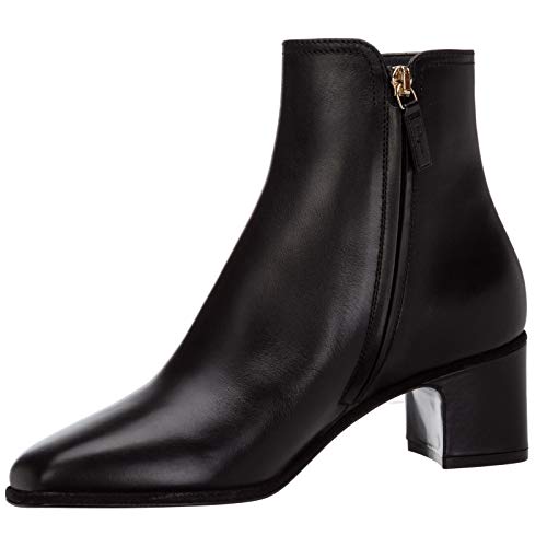 Salvatore Ferragamo Mujer Cassaro Botines de tacón Nero 40 EU