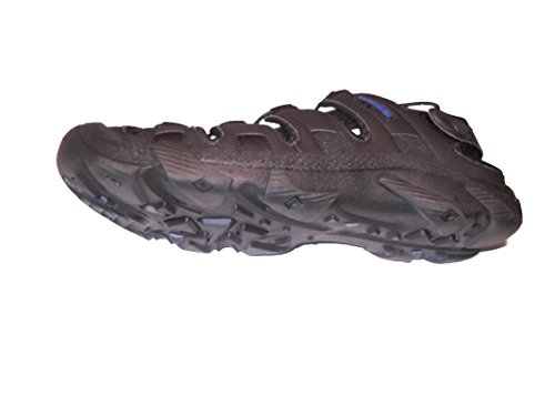 Sandalia Deportiva/Nicoboco/Material Téxtil/Cierre fácil/para Hombre y Adolescentes/Color Negro/Suela Goma/Talla