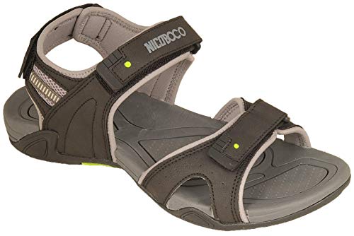 Sandalia Hombre Velcro Suela Confort Y Antideslizante. Ligeras Y COMODAS. KATRAL 28-640 (44 EU, Marron)