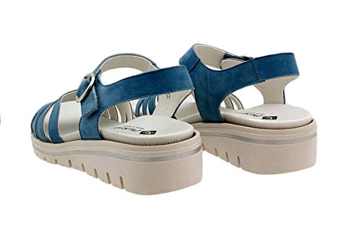 Sandalia Plantilla Extraíble Ante Cielo 180786 PieSanto