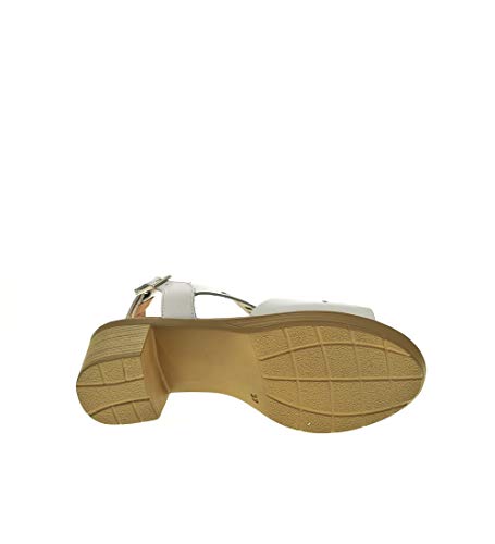 Sandalia Tacon - Mujer - Blanco - oh my sandals - 4689-38
