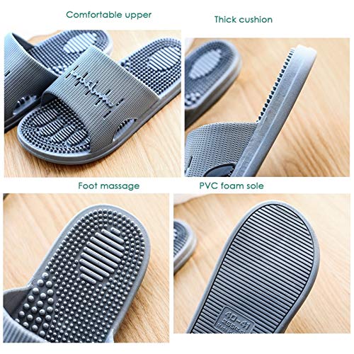 Sandalias De Baño De Verano，Zapatillas Zapatillas De Masaje Reflexología Podal, Pareja Zapatillas Sandalias, Zapatillas De Fascitis Plantar De Interior Al Aire Libre ( Color : Pink , Size : EUR36 )