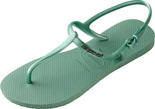 Sandalias de mujer Havaianas Freedom, color Verde, talla 39.5 EU