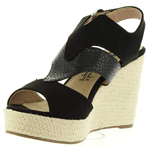 Sandalias de Mujer XTI 46624 COMBINADA Negro Talla 37
