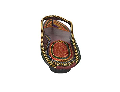 Sandalias estilo indio para mujer hechas a mano, de Step n Style, color, talla 40.5