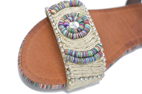 Sandalias Mujer ETNICA Moka Gala PORRONET 2511 (36 EU)